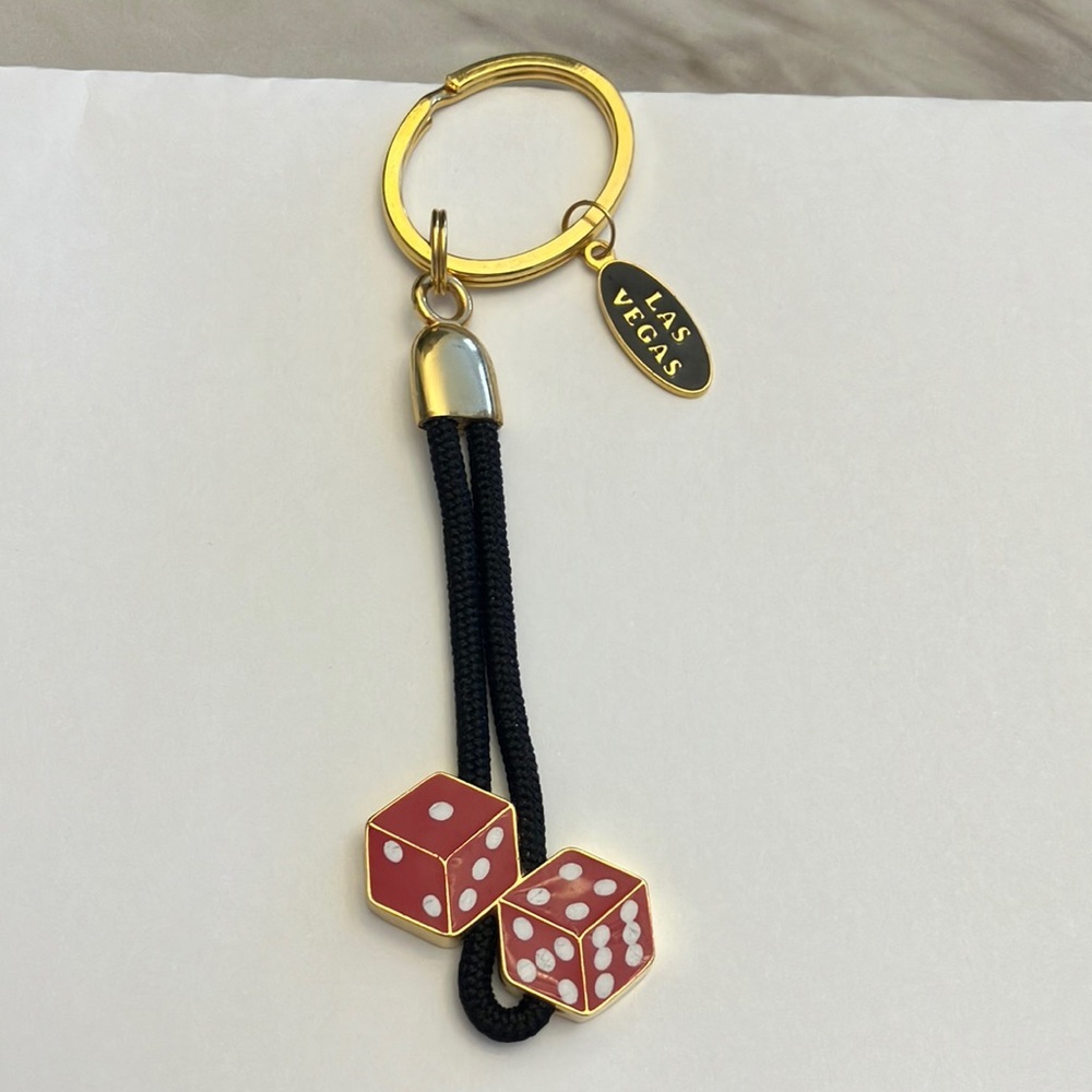 Vintage Las Vegas key chain